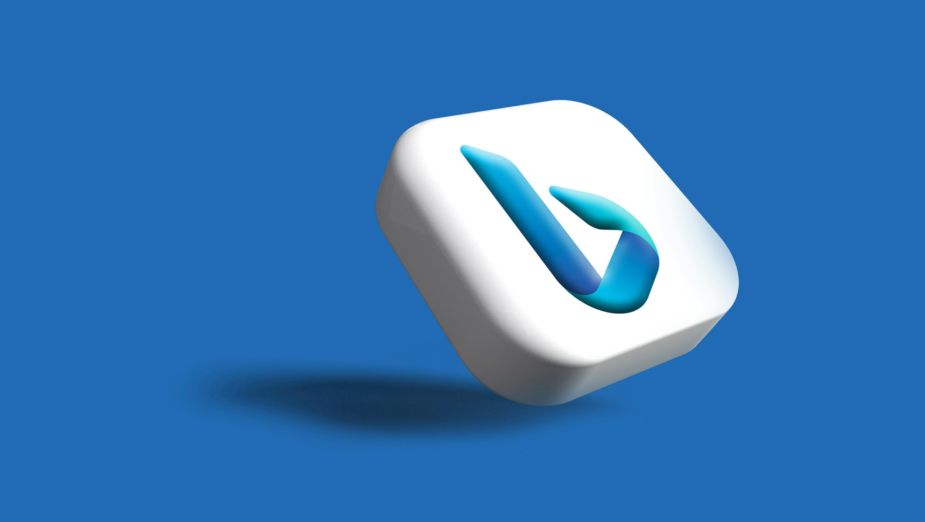 Bing on a colourful background